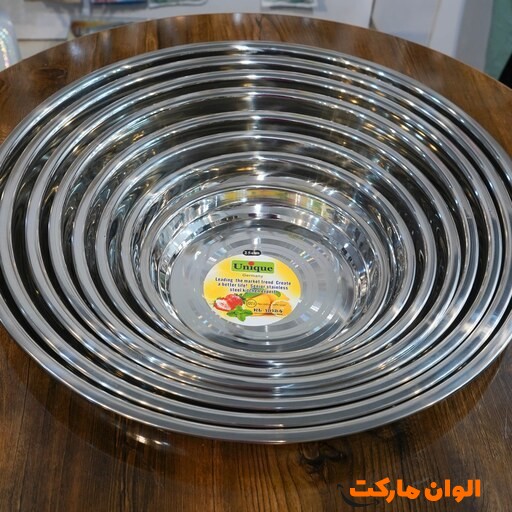 پخش-لگن-استیل-مارک-یونیک-کد-e132-عمده