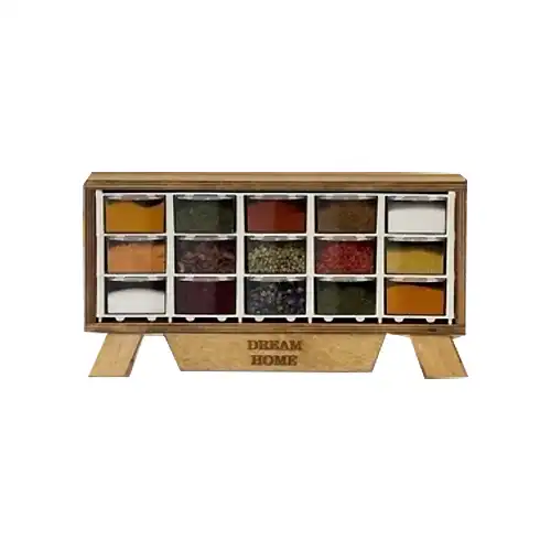  Dream Home 15-Drawer Organizer Box for Kitchen and Home