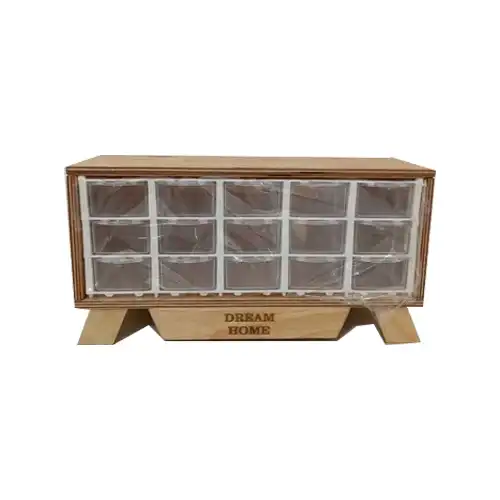  Dream Home 15-Drawer Organizer Box for Kitchen and Home