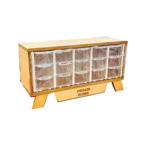  Dream Home 15-Drawer Organizer Box for Kitchen and Home