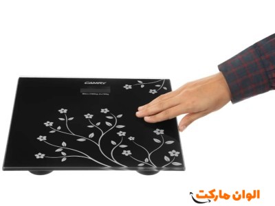 پخش ترازو حمام مارک کمری  تک و عمده  کد E136 عمده