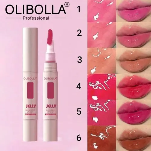 خرید لیپ گلاس مدل Olibolla تک و عمده کد G4358