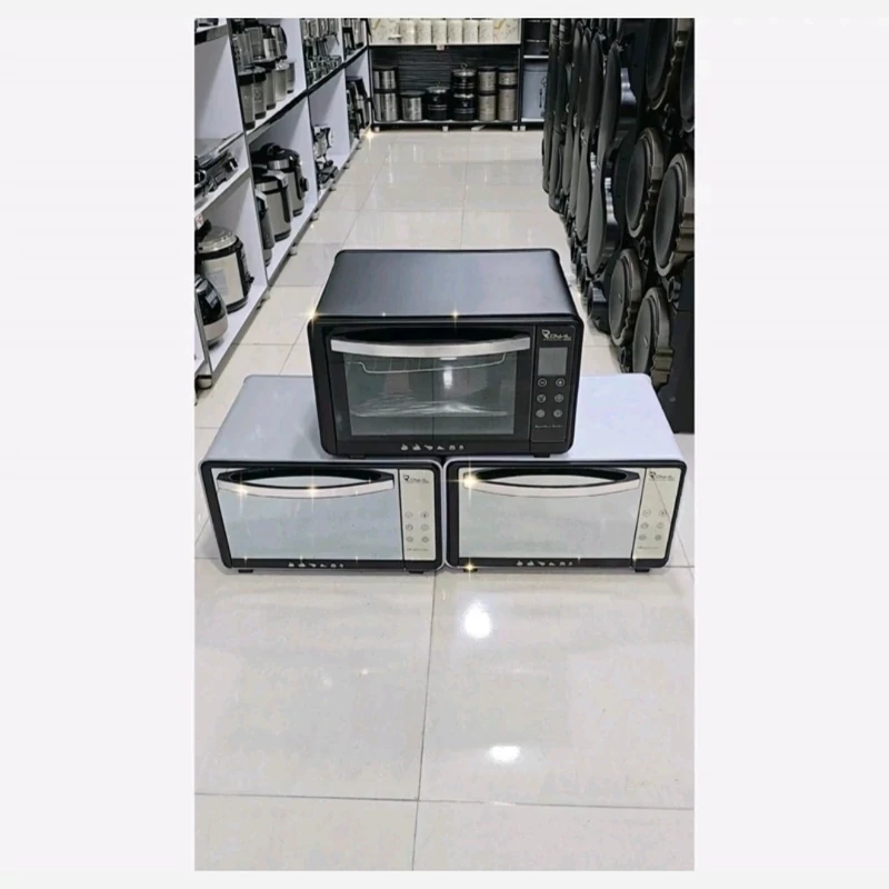پخش اون توستر لمسی پلیکان فن دار 55 لیتری مدل 4050 کد E151 تک و عمده