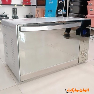 پخش اون توستر لمسی پلیکان فن دار 55 لیتری مدل 4050 کد E151 تک و عمده
