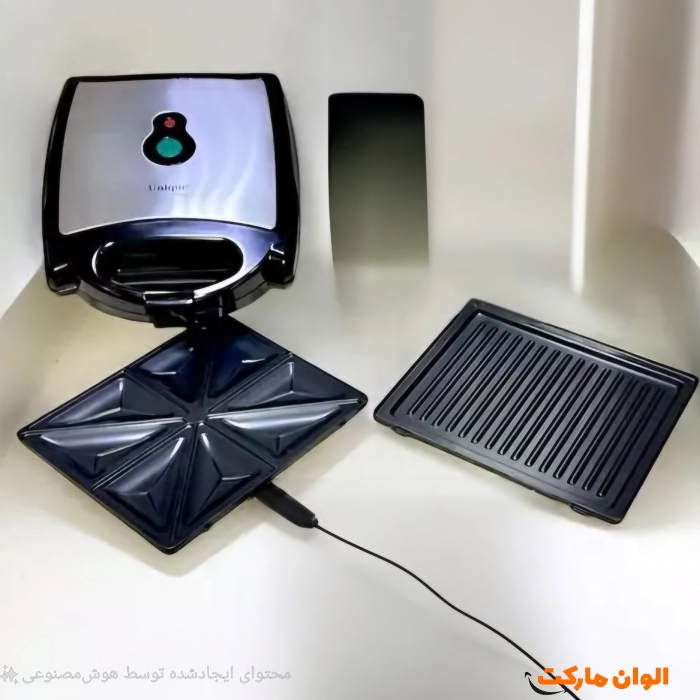 پخش ساندویچ ساز دو کاره یونیک مدل M.N2060 کد E157 تک و عمده