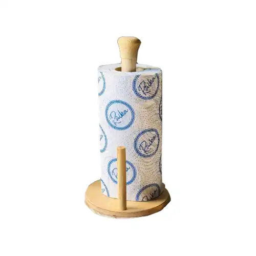 Wooden Tissue Stand