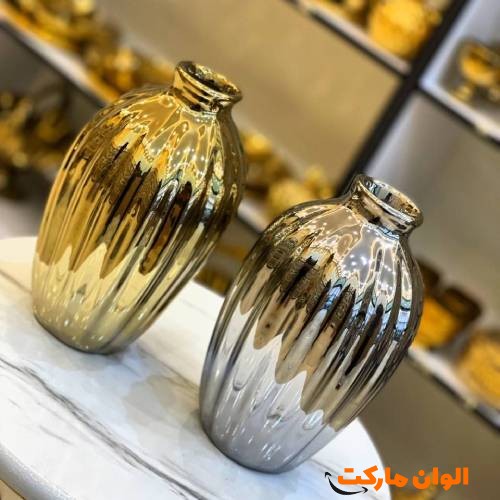 گلدان-سرامیکی-رومیزی-کد-e167-تک-و-عمده