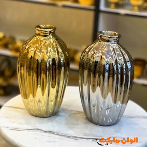 گلدان-سرامیکی-رومیزی-کد-e167-تک-و-عمده