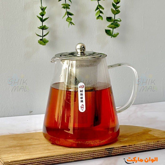 قوری-پیرکس-گرد-شعله-مستقیم-کد-e171-تک-و-عمده