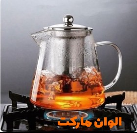 قوری-پیرکس-گرد-شعله-مستقیم-کد-e171-تک-و-عمده