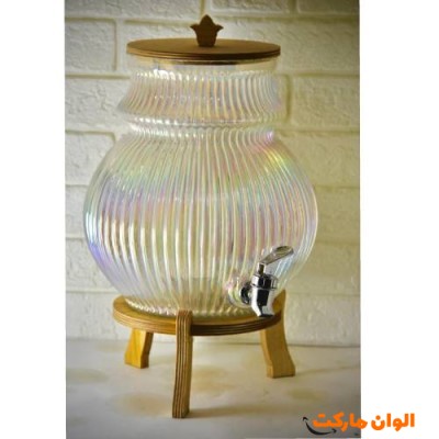 کلمن شیشه آبگز تپل کد E175 تک و عمده