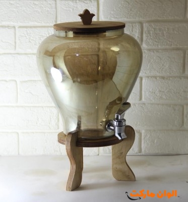 کلمن شیشه شامپاینی آبگز کد E176 تک و عمده