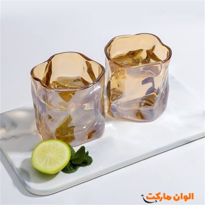 لیوان دفرمه پیرکس کد E183 تک و عمده