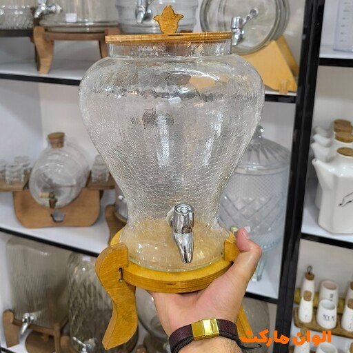 پخش کلمن شربت پایه چوب روس کد E210 تک و عمده
