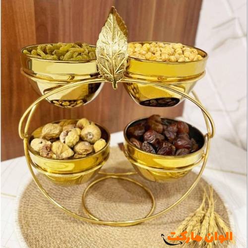 پخش-اردو-خوری-4-خانه-رنگ-طلایی-کد-e212-تک-و-عمده