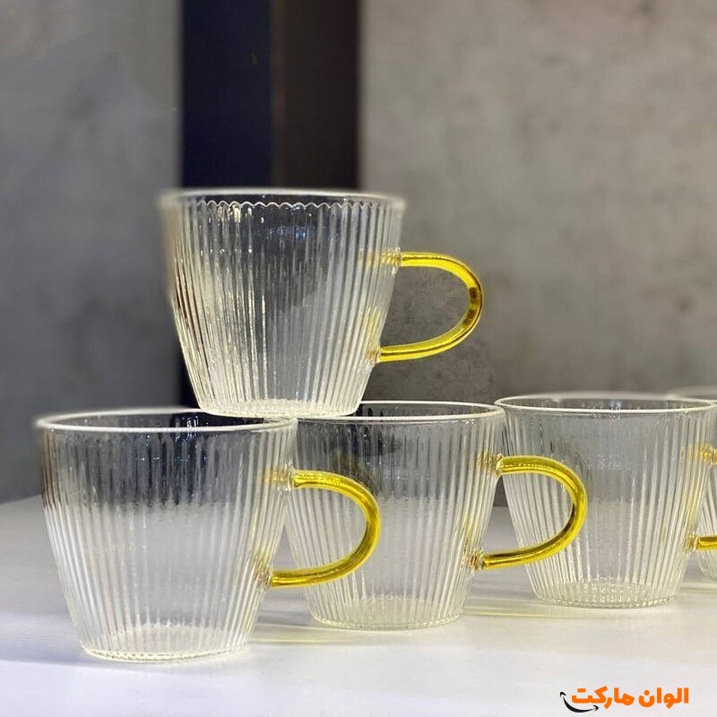 پخش-فنجان-راه-راه-بسته-6-عددی-کد-e215-تک-و-عمده