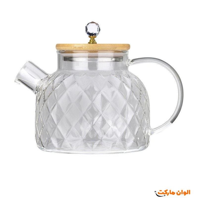 پخش قوری پیرکس الماسی مارک دل   کد E226 تک و عمده