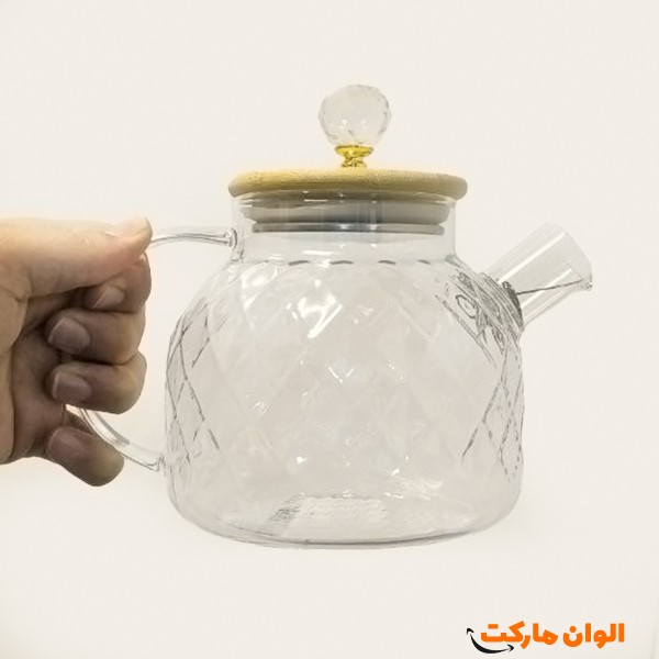 پخش قوری پیرکس الماسی مارک دل   کد E226 تک و عمده