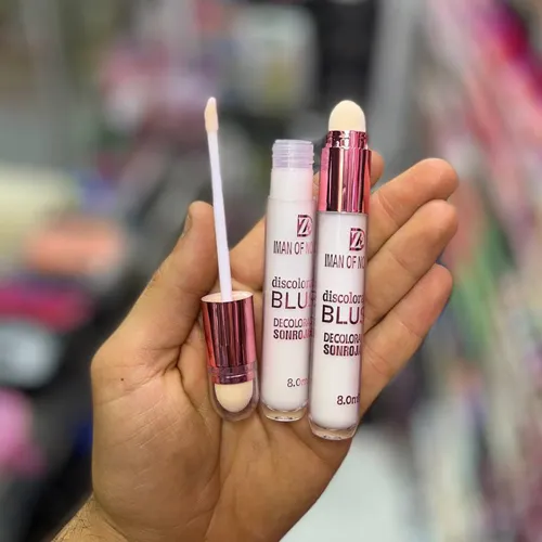 پخش رژگونه ‌جادویی پددار مدل BLUSH برند Iman of noble تک و عمده کد G4465