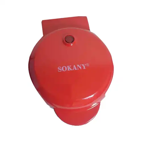 Sokany Waffle Maker SK-BBQ-849 | Compact 550W Non-stick