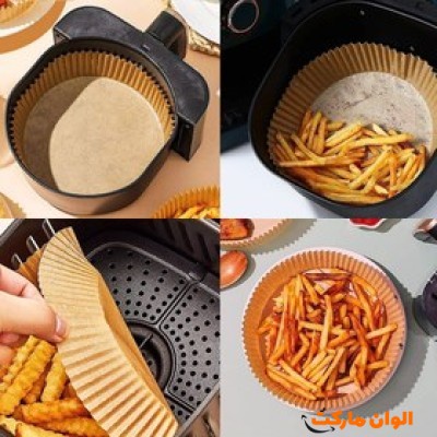 پخش کاغذ روغنی سرخ کن هواپز 50 تایی کد E262 تک و عمده