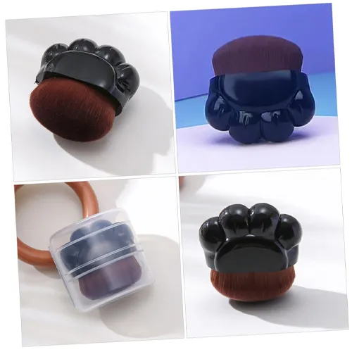 براش رژگونه و کرم پودرمدل پنجه گربه تک و عمده کد G4478