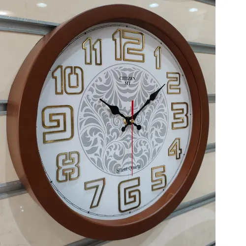 ساعت دیواری موتور تایوان قطر ۳۷ سانتی‌متر تک و عمده کد t746