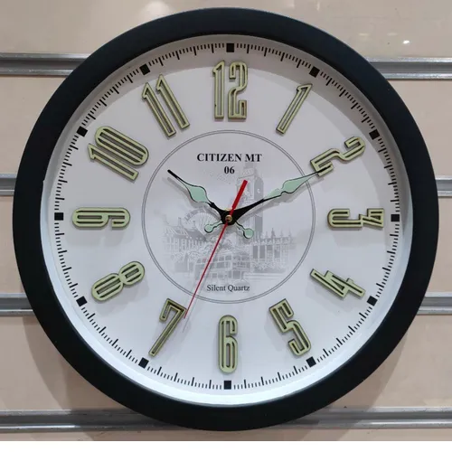 ساعت دیواری موتور تایوان Citizen MT قطر 37 تک و عمده کدt758