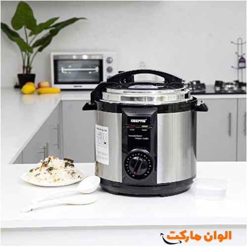 پخش-زودپز-برقی-جیپاس-مدل-gpc307-ظرفیت-۶-لیتر-استیل-ضد-زنگ-تک-و-عمده-گرم-پخت-غذا-سریع-اسان-جدید-زیبا-مدرن-ضد-زنگ-بدنه-استیل-نگهداری-غذا-فرنی-سوپ--خورشت-پلو-مطمئن-پر-فروش-خوشمزه-اشپزخانه-خوب--کدh179
