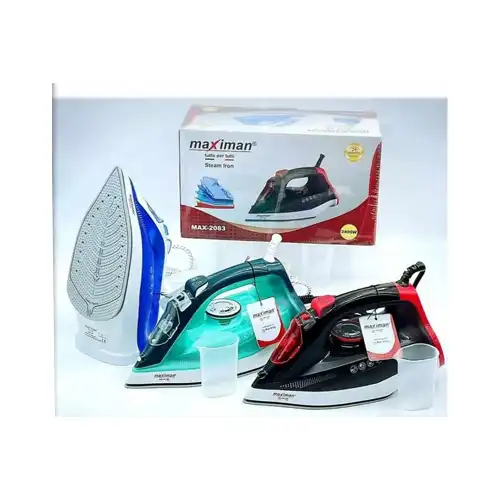 Max Steam Iron Model MAX-2083 | Powerful Steam & Modern Design