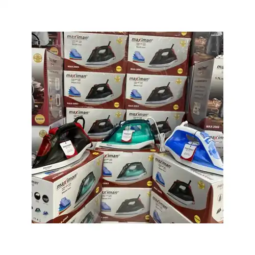 Max Steam Iron Model MAX-2083 | Powerful Steam & Modern Design
