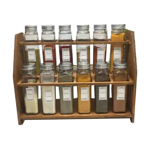 Makarti 12-Piece Spice Rack | Modern Kitchen Organizer