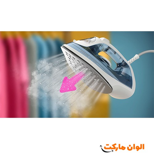 اتو-بخار-فیلیپس-مدلdst2010-تک-و-عمدهh190-کف-سرامیک-گرما-بخار-قوی-ابپاش-سبک-زیبا-نچسب-انواع-لباس-چروک-سبک-سخت-تنظیم-دما-مخزن-اب-ضد-رسوب-خانه-زیبا--جدید-قیمت-مناسب-اتصال-با-کابل-طراحی-عالی-