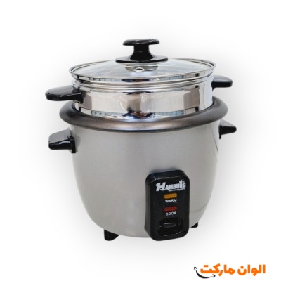 پلوپز و بخارپز4نفره هامبورگ مدلHRC-701 کد E296 تک و عمده