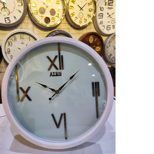 پخش ساعت دیواری اتن آرام‌گرد تک وعمده کدt831