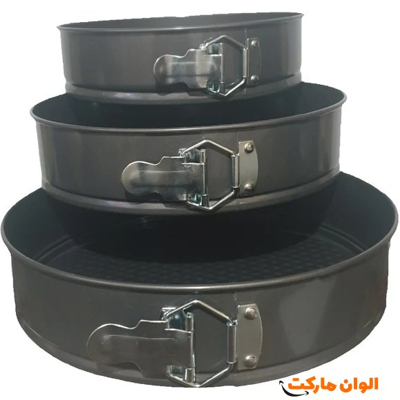 پخش سرویس ۳ عددی قالب کیک کمربندی گرانیتی مدل  IH-003 تک و عمده کد G4545