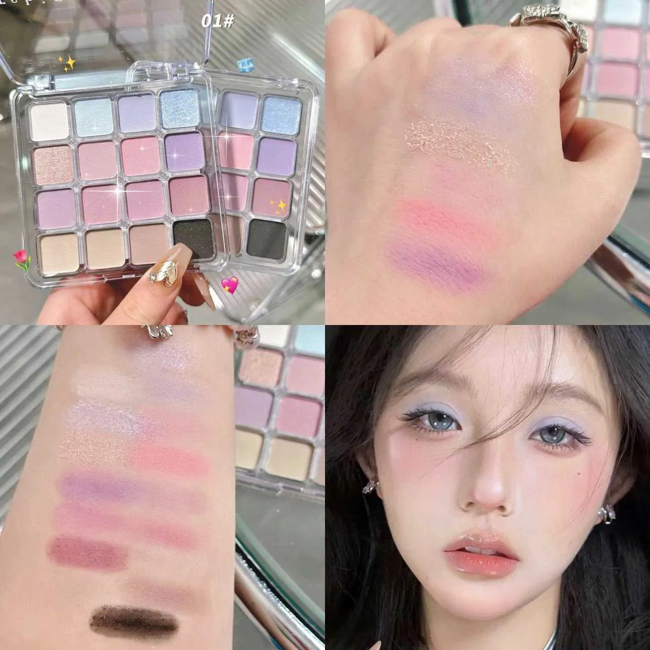 HODA MOJI brand eyeshadow section, new model, wholesale and single code m2063