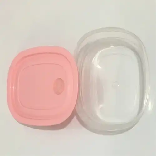 Square 3-Piece Food Storage Containers – Freezer & Fridge Friendly
