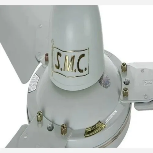  A 56-inch SMC ceiling fan with three wide metal blades