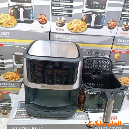 سرخ-کن-15-لیتر-سیلور-کرست-پرو-کد-e367-تک-و-عمده