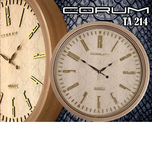 Corum 214 Linear Four-Numeral Wall Clock code 849