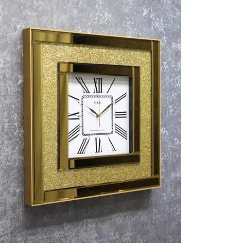 پخش ساعت دیواری آینه‌ای MB تک و عمده کد t851