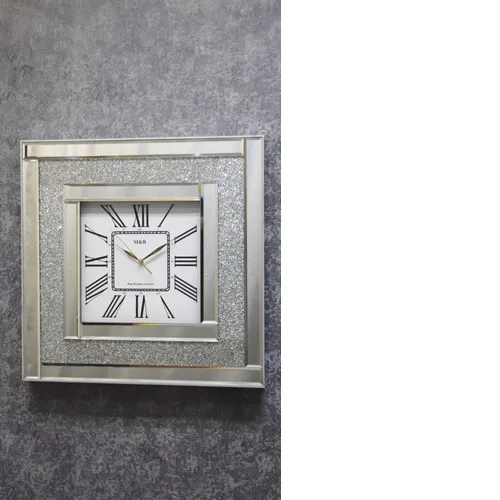 MB 60x60cm Mirror Wall Clock code t851