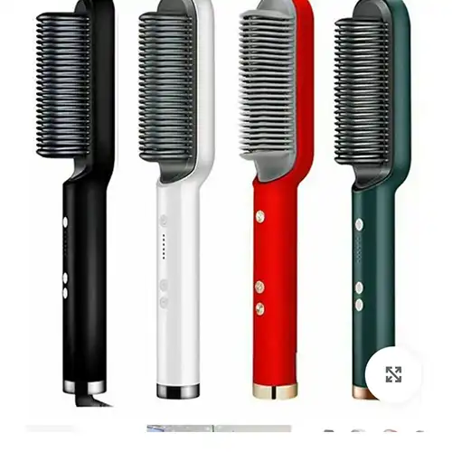 Heated Hair Comb Model 909 – Rechargeable & Portable Straightener