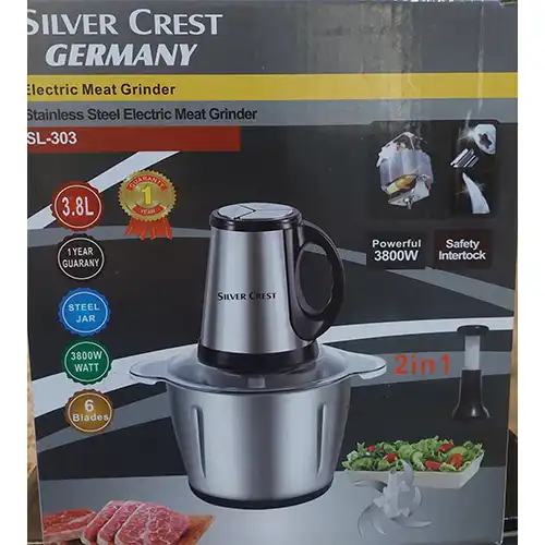 SilverCrest Chopper SL-303 | Powerful Compact Food Processor