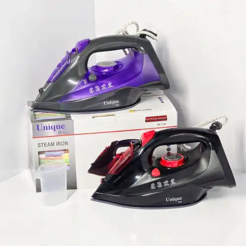 Unique IR‑778 Steam Iron | Powerful, Ceramic Plate & Safe