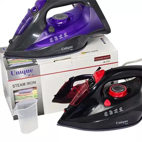 Unique IR‑778 Steam Iron | Powerful, Ceramic Plate & Safe