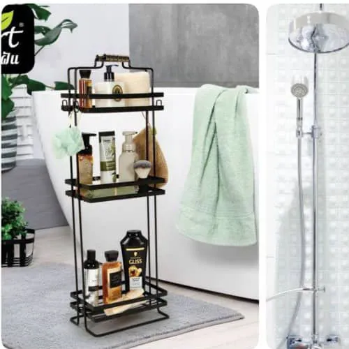 Shampoo and hair dryer holder, new model, code g4584