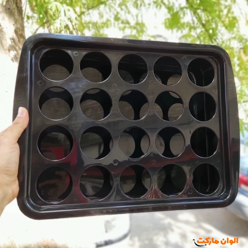 سینی ۴گوش ۲۰ خانه محرمی تک و عمده کد G4588