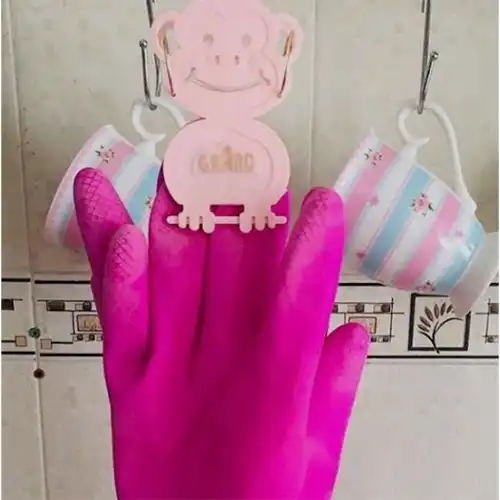 Monkey Shape Glove Holder | Cute Plastic Clip